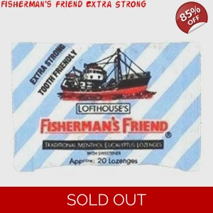 Fishermans Friend Extra Strong Lozenges - No Added Sugar 25g Pack